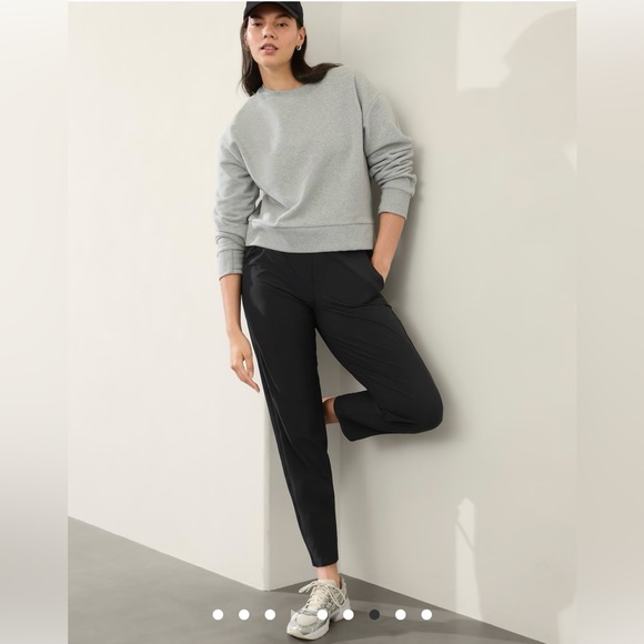 Athleta Brooklyn ankle pant, size 14, black - Picture 3 of 8